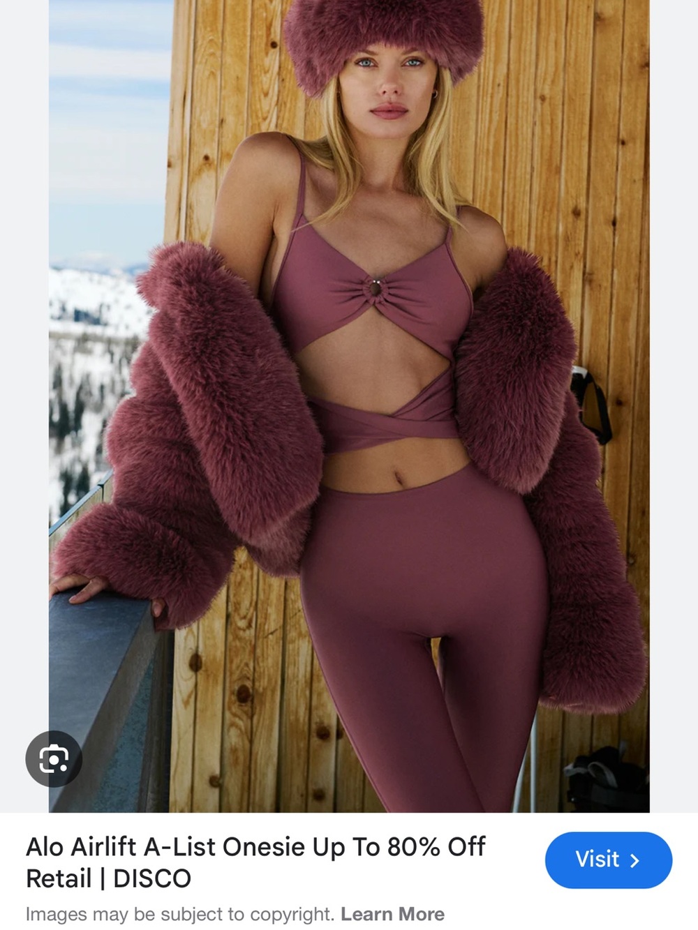 Alo A List Airlift Onesie XXS